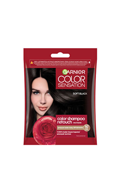 Garnier Color Sensation Şampuan Boya 2.0 Soft Black