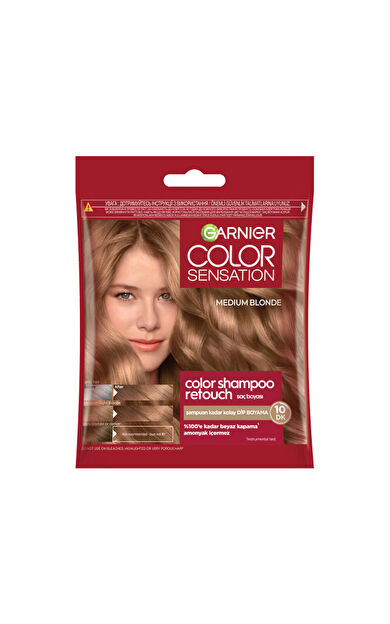 Garnier Color Sensation Şampuan Boya 7.0 Medium Blonde