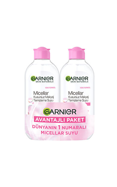 Garnier Micellar Kusursuz Makyaj Temizleme Suyu 400 Ml 2'Li