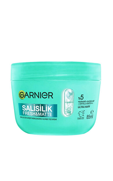 Garnier Salisilik Fresh & Matte Sorbe Yüz Kremi 85 Ml