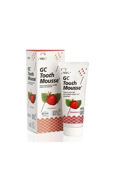 GC Tooth Mousse Strawberry - Diş Macunu Çilekli 40gr ( 35ml )
