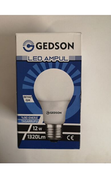 Gedson Led Ampul 12 W E27 Duy Beyaz Işık