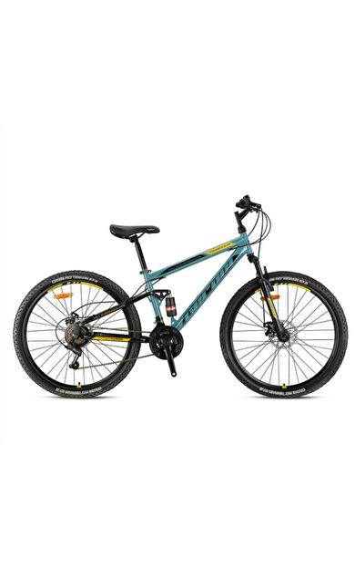 Geroni HUNTER MD 24 JANT NARDO GRİ-SİYAH-SARI BİSİKLET