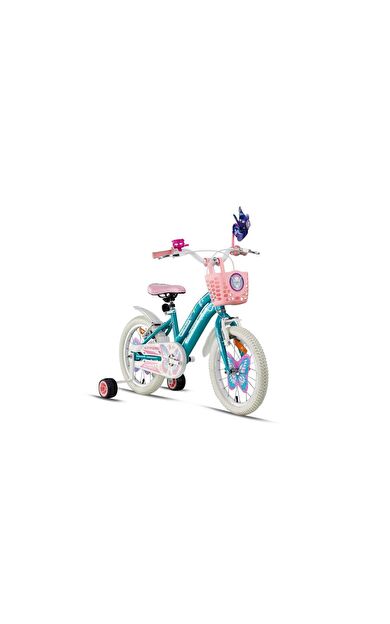 Geroni BUTTERFLY - 20" MTB - 11' - Vitessiz - V.B. - Metalik Turkuaz-Beyaz/Mavi