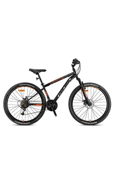 Geroni MAGNUM - 24" - MTB - 13' - 21 Vites - M.Disc - Mat Siyah-Gri/Neon Turuncu