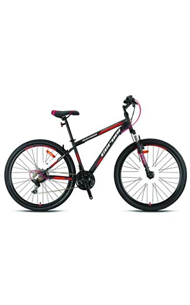 Geroni MAGNUM - 26 MTB - 15' - 21 Vites - V.B - Mat Siyah - Gri/Kırmızı