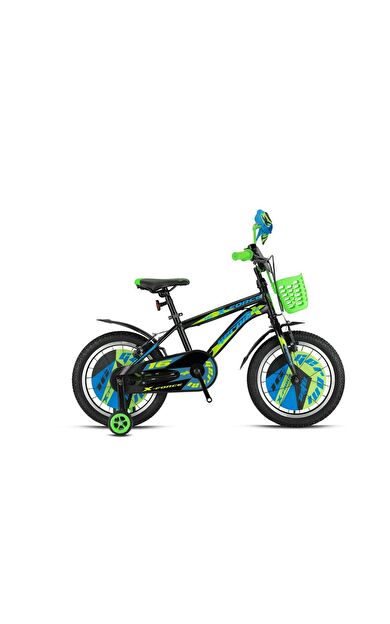 Geroni X-FORCE - 20" MTB - 10' - Vitessiz - V.B. - Siyah-Mavi/Neon Yeşil