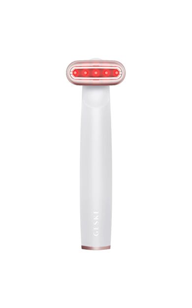 Geske Sıkılaştırıcı Yüz Bakım Cihazı (kırmızı Led Terapili Titreşimli Ve Döner Başlıklı) | Skin Firming Wand Beyaz