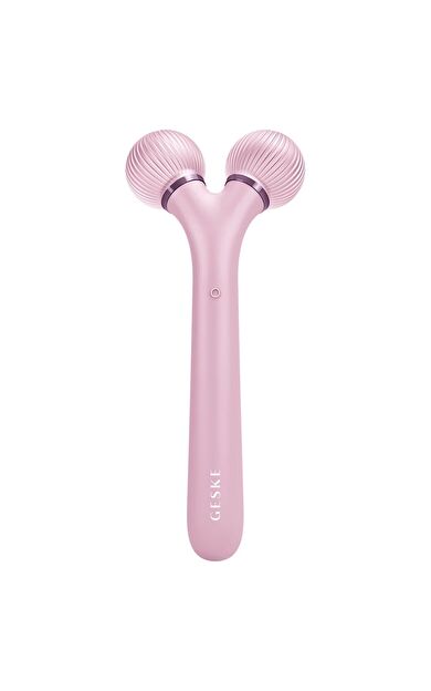 Geske Roller Yüz Şekillendirici Masaj Cihazı (titreşimli)| Sonic Facial Roller Pembe