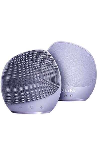 Geske Vücut Temizleme Ve Eksfoliyatör Cihazı ( Titreşimli) | Sonic Body Brush & Intensive Exfoliator Mor