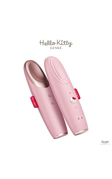 Geske Hello Kitty Akıllı Göz Çevresi Masaj Cihazı (soğutma Ve Isıtma Sağlayan Titreşimli )| Warm & Cool Eye Energizer Hello kitty pembe