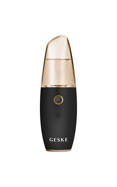 Geske Buharlı Cilt Nemlendirici Ve Yenileyici Akıllı Yüz Bakım Cihazı | Facial Hydration Refresher Koyu siyah