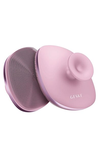 Geske Vücut Temizleme Fırçası (metal Detaylı Yumuşak Silikonlu) | Body Brush Pembe