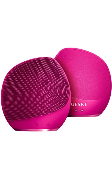 Geske Vücut Temizleme Ve Eksfoliyatör Cihazı ( Titreşimli) | Sonic Body Brush & Intensive Exfoliator Fuşya