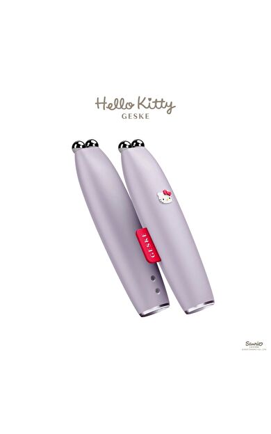 Geske Hello Kitty Mikro Akım Yüz Sıkılaştırıcı Akıllı Kalem (titreşimli)| Microcurrent Face-lift Pen Hello kitty mor