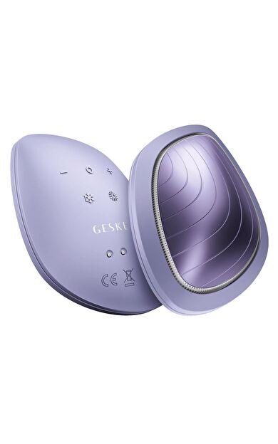 Geske Yüz Maskesi Bakım Cihazı (soğutma Ve Isıtmalı, Led Terapili, Titreşimli ) | Sonic Warm & Cool Mask Mor