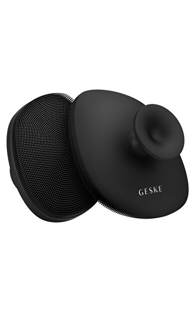 Geske Vücut Temizleme Fırçası (yumuşak Silikonlu) | Body Brush Koyu siyah