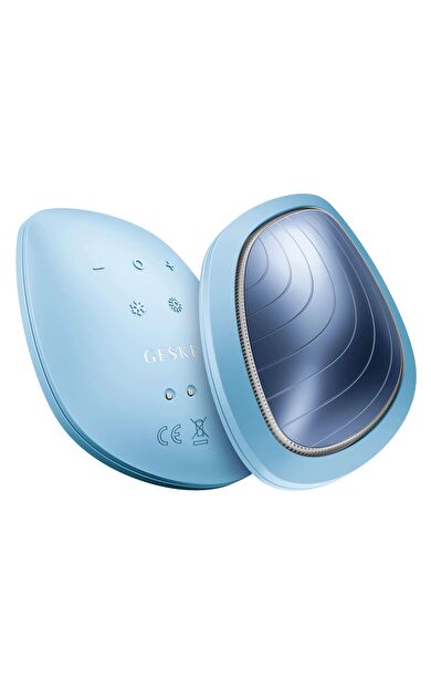 Geske Yüz Maskesi Bakım Cihazı (soğutma Ve Isıtmalı, Led Terapili, Titreşimli ) | Sonic Warm & Cool Mask Mavi