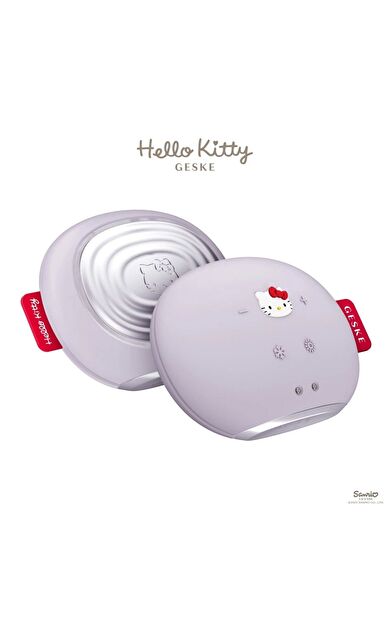 Geske Hello Kitty Yüz Maskesi Bakım Cihazı (soğutma Ve Isıtmalı, Led Terapili, Titreşimli ) | Sonic Warm & Cool Mask Hello kitty mor