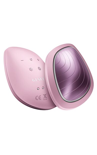 Geske Yüz Maskesi Bakım Cihazı (soğutma Ve Isıtmalı, Led Terapili, Titreşimli ) | Sonic Warm & Cool Mask Pembe
