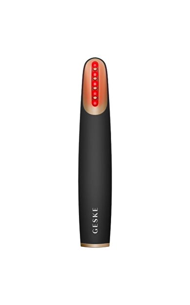 Geske Sıkılaştırıcı Yüz Bakım Cihazı (kırmızı Led Terapili, Titreşimli) | Skin Firming Wand Koyu siyah