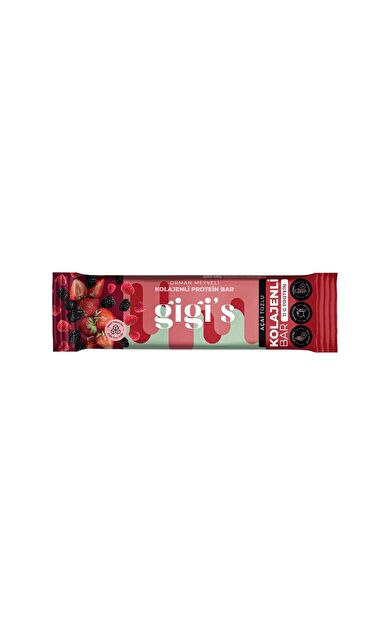 Gigi's Açai Orman Meyveli Kolajenli Protein Bar