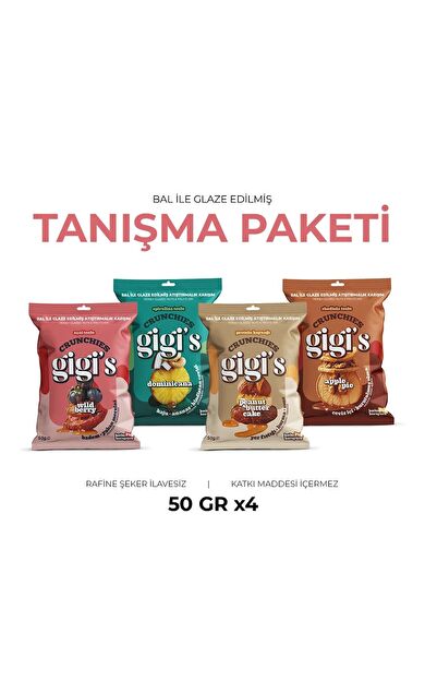 Gigi's Crunchies Tanışma Paketi 50g