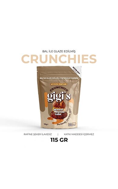 Gigi's Peanut Butter Cake Bal ile Glaze Edilmiş Crunchie Karışım