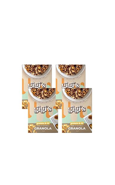 Gigi's Yer Fıstıklı Granola ( 4 adet ) - Yeni