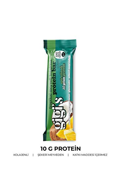 Gigi's Tropikal Meyveli Kolajenli Protein Bar