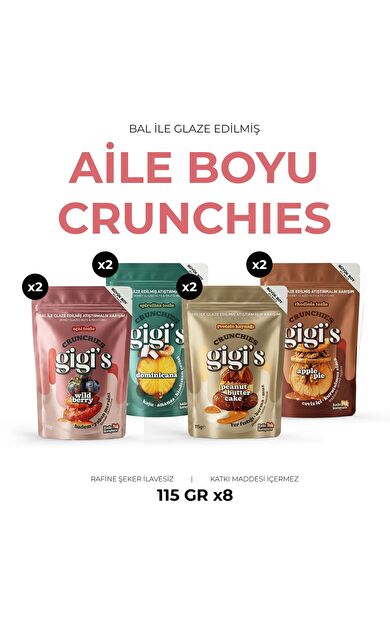 Gigi's Aile Boyu Crunchies Paketi