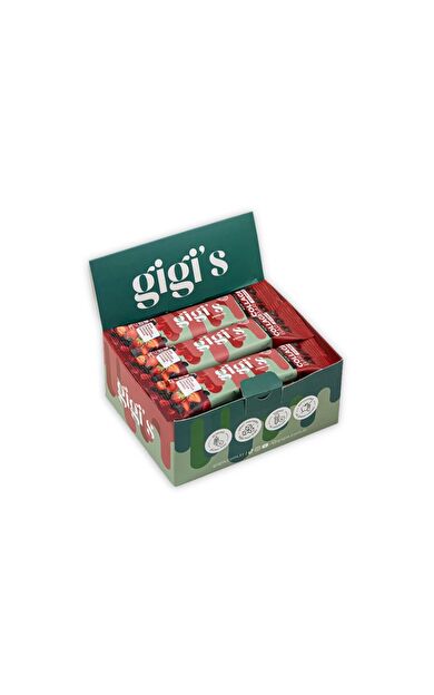 Gigi's 12'li Açai Orman Meyveli Kolajenli Protein Bar Paketi