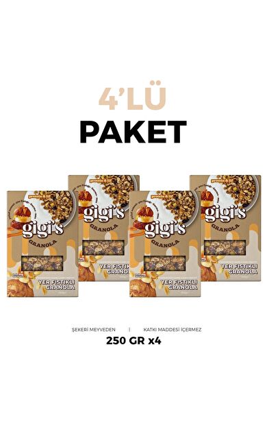 Gigi's Yer Fıstıklı Granola ( 4 adet )