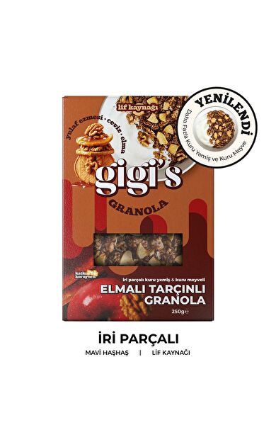 Gigi's Elmalı Tarçınlı Granola