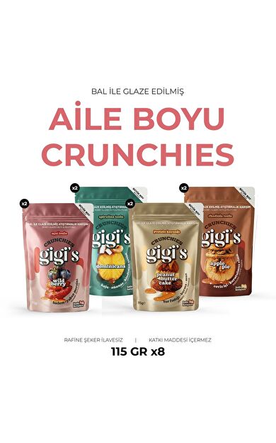 Gigi's Aile Boyu Crunchies Paketi
