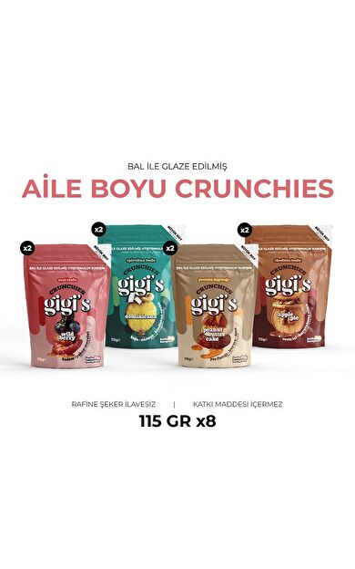 Gigi's Aile Boyu Crunchies Paketi