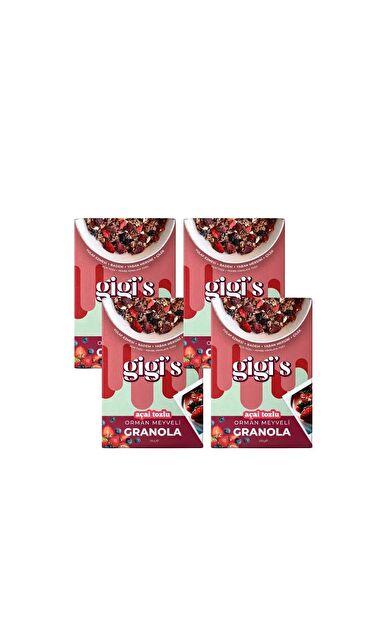 Gigi's Açai Orman Meyveli Granola ( 4 adet ) - Yeni
