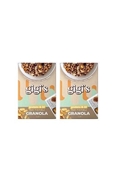 Gigi's Yer Fıstıklı Granola 2'li Paket 2x250 Gram