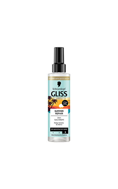 Gliss Sıvı Saç Kremi Summer Repair 200 Ml