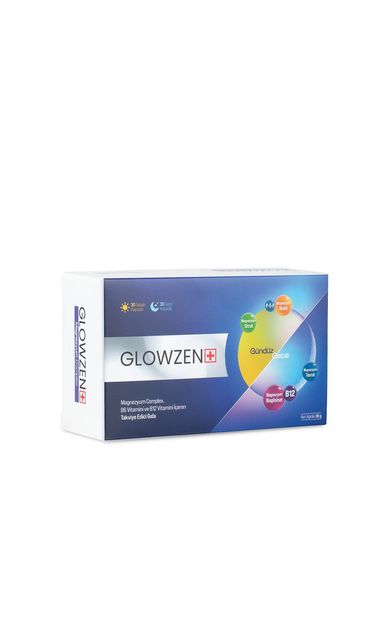 Glowzen Magnezyum Complex Gündüz Gece 60 Kapsül