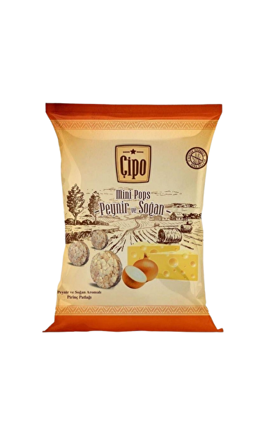 GLUTENSİZ FABRİKA Çipo Peynir ve Soğan 60g