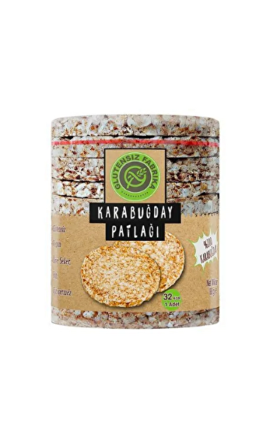 GLUTENSİZ FABRİKA Karabuğday Patlağı Sade - 88g
