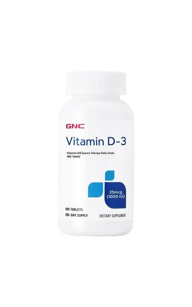 Gnc Vitamin D3 180 Tablet