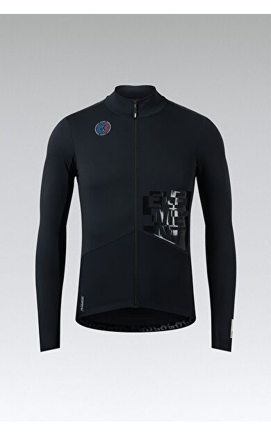 GOBIK ELEMENT INK BLACK - UZUN KOLLU BİSİKLET CEKETİ