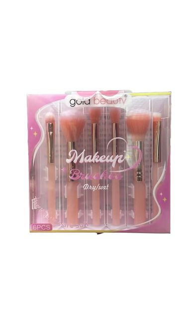 Gold Beauty 6'Lı Fırça Seti Fa-505