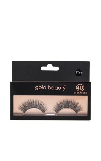 Gold Beauty Takma Kirpik 4D E08
