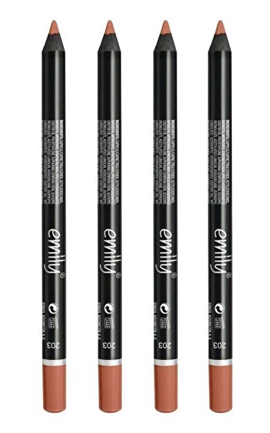 Emıly Dudak Kalemi 4lü No 203