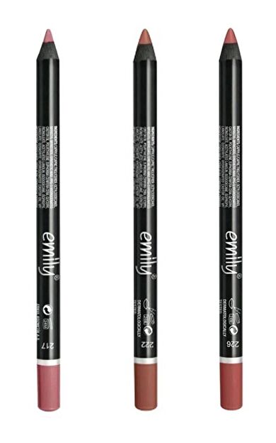 Emıly Dudak Kalemi 3 lü No217-222-226