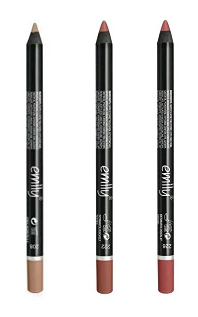 Emıly Dudak Kalemi 3 lü No208-222-226