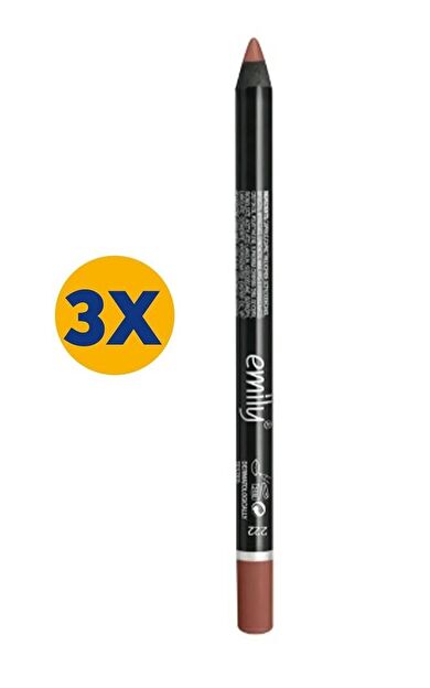 Emily Dudak Kalemi No 222 3 Adet